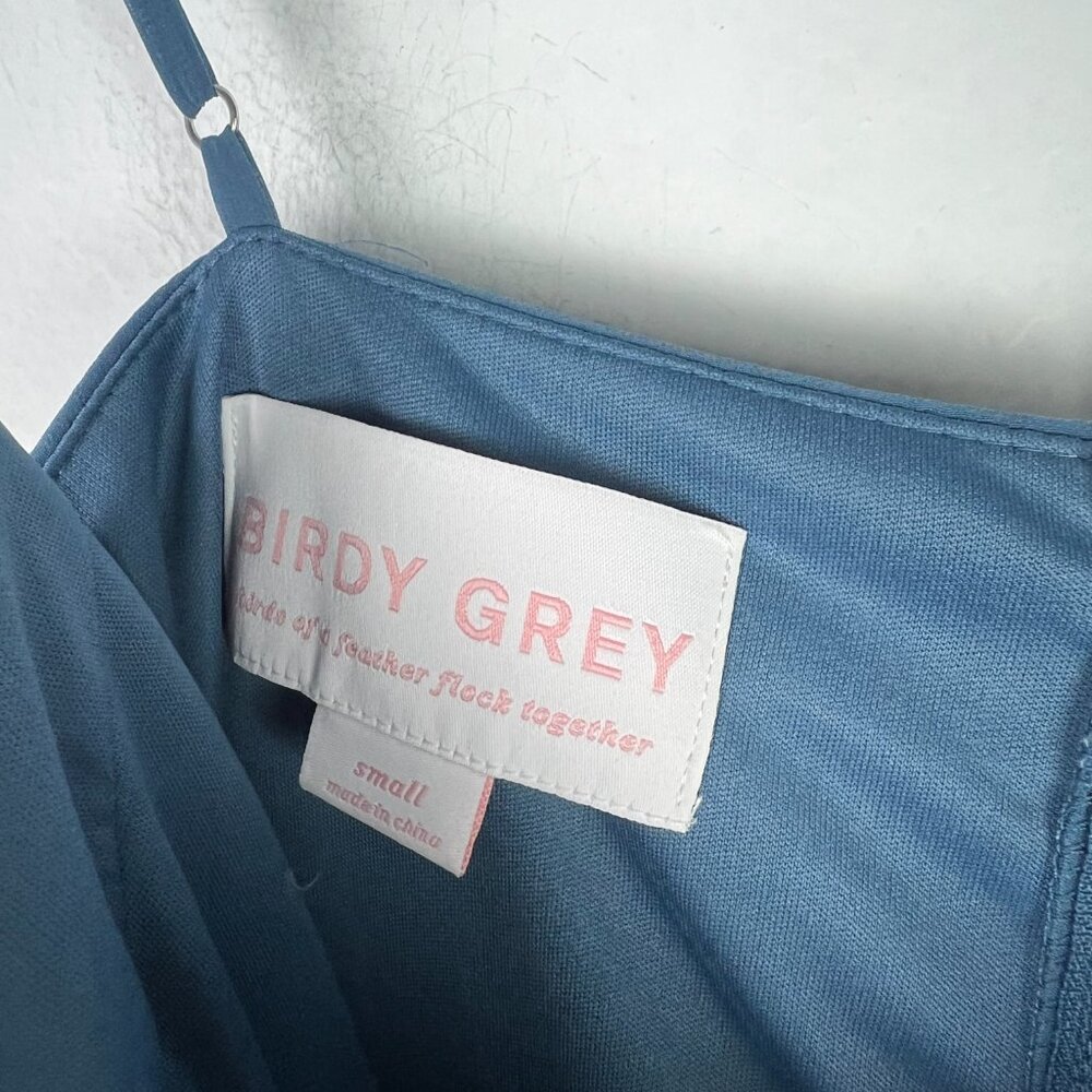 NWT Birdy Grey Gwennie Dress Chiffon Twilight Bridesmaid Size Small S NEW - Picture 8 of 16